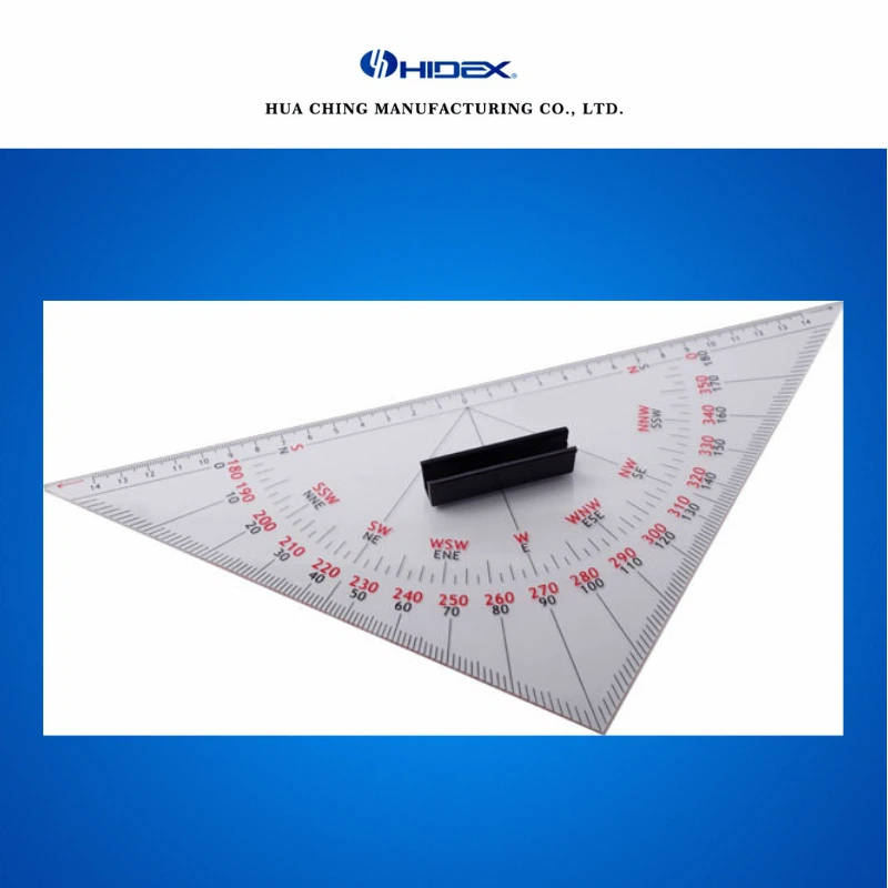 Triangle Ruler For Navigation